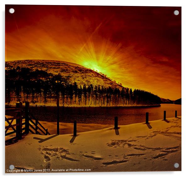 Chill Winter Comes to Howden Acrylic by K7 Photography