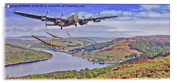 Merlins in the Valley Acrylic by K7 Photography