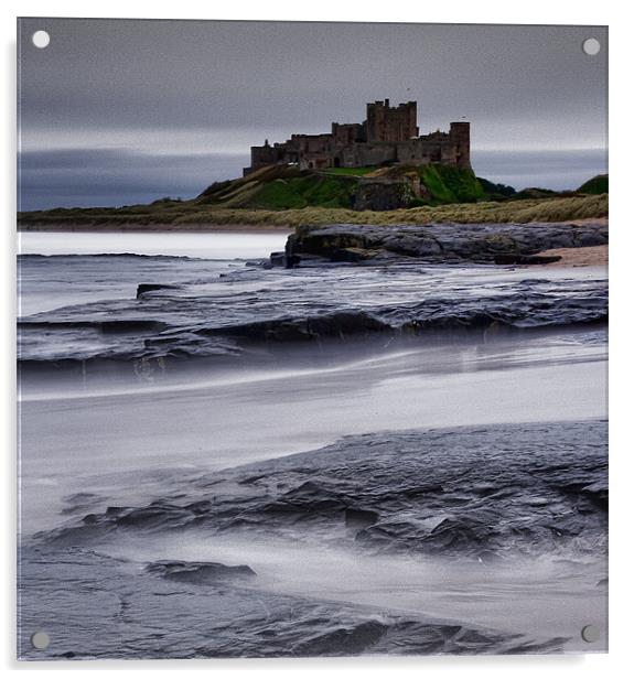 Bamburgh Castle Acrylic by K7 Photography