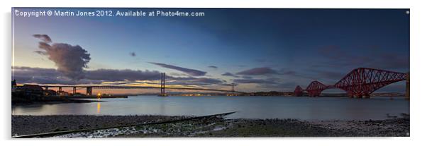 The Bridges of the Forth Acrylic by K7 Photography