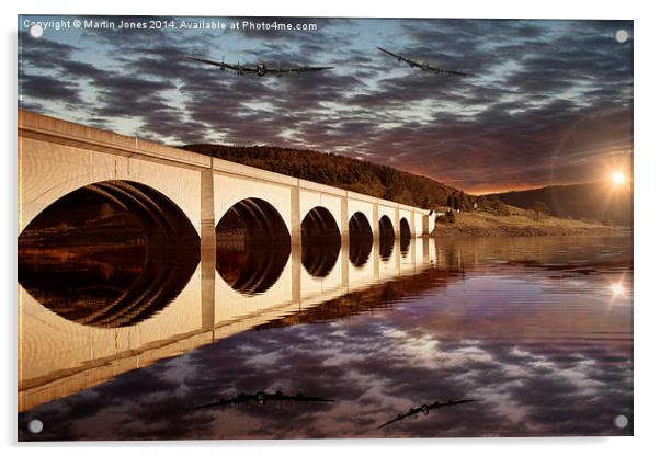  Lancasters over the Bridge Acrylic by K7 Photography