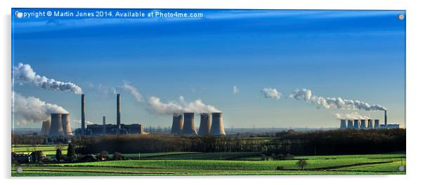  The Power Stations of the Trent Valley Acrylic by K7 Photography