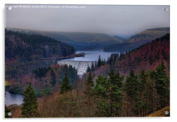 Walls Across the Valley Acrylic by K7 Photography