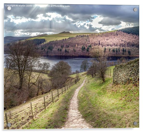  From Grindle Clough to Ladybower Acrylic by K7 Photography