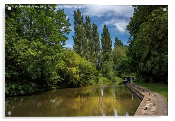 Drakeholes on the Chesterfield Canal Acrylic by K7 Photography