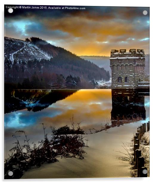  Winter in the Upper Derwent Valley Acrylic by K7 Photography