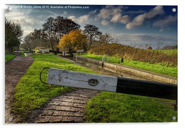  The Tardebigge Flight Acrylic by K7 Photography