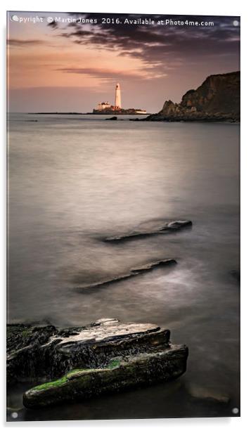 Iconic Northumberland Coast Acrylic by K7 Photography