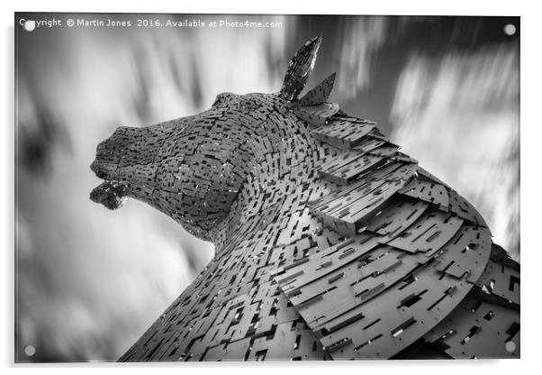 The Kelpies - Gateway to Scotland Acrylic by K7 Photography