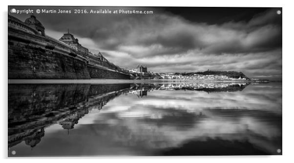 Scarborough from the Spa Acrylic by K7 Photography