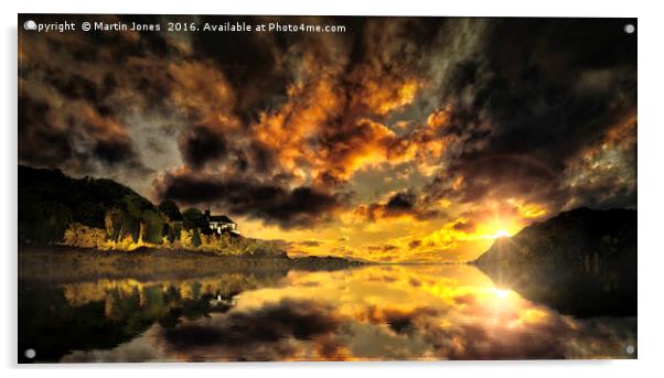 Bull Bay at Sunrise Acrylic by K7 Photography