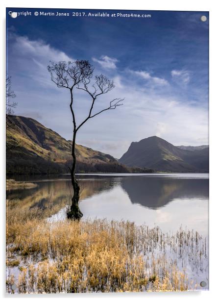 Buttermere Reflections Acrylic by K7 Photography