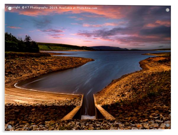 Grimwith Reservoir Acrylic by K7 Photography
