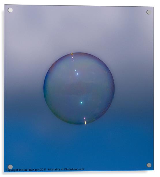 Bubble Acrylic by Nigel Bangert