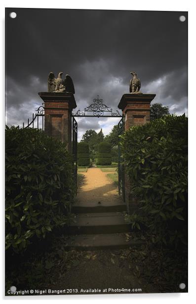 The Gate Acrylic by Nigel Bangert
