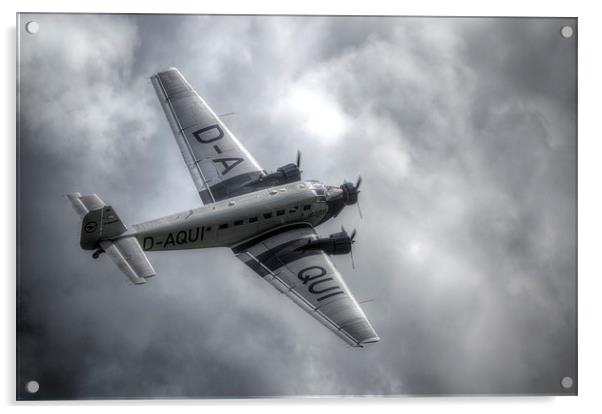 Junkers Ju52/3m Acrylic by Nigel Bangert