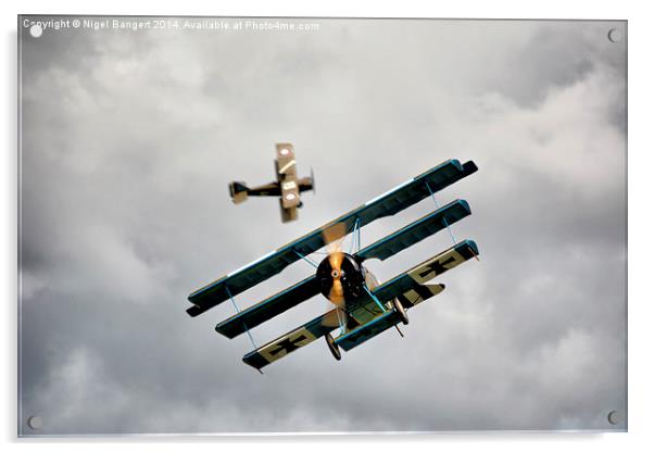  The Great War Display Team Acrylic by Nigel Bangert