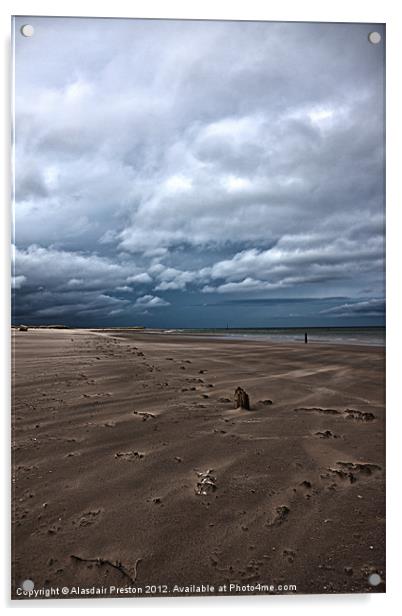 Windswept sands Acrylic by Alasdair Preston