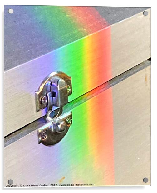 Secret box prism lit Acrylic by DEE- Diana Cosford