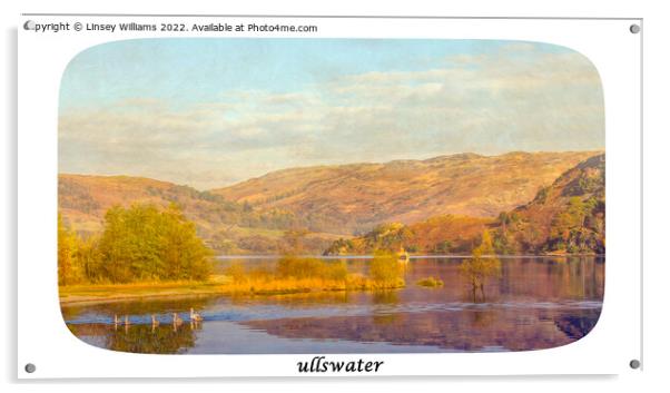 Ullswater Acrylic by Linsey Williams