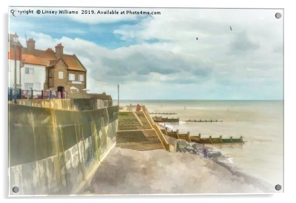 Sheringham, Norfolk Acrylic by Linsey Williams