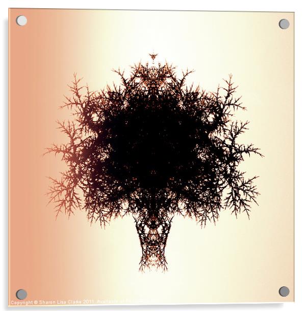 Tree of Twigs Acrylic by Sharon Lisa Clarke