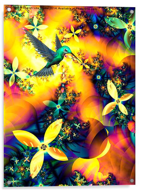 Paradise Lost Acrylic by Sharon Lisa Clarke