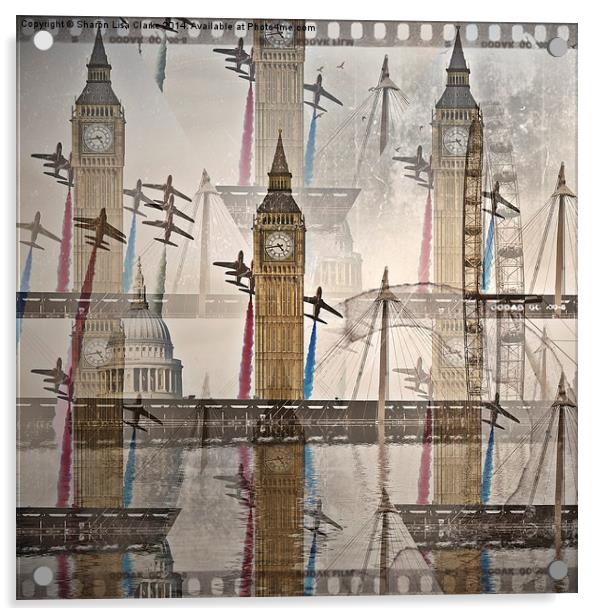 London will rise again Acrylic by Sharon Lisa Clarke