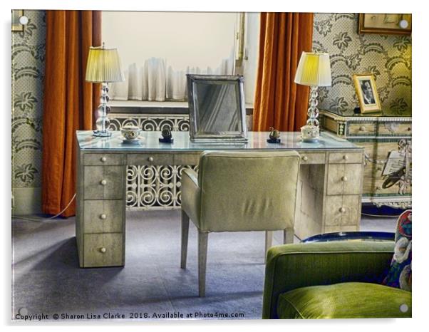 The Office Acrylic by Sharon Lisa Clarke
