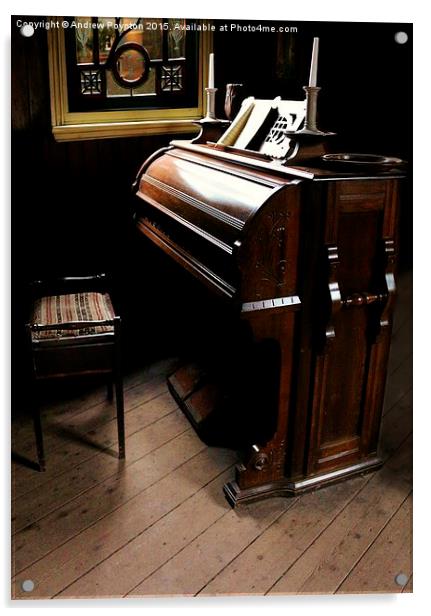  The Piano Acrylic by Andrew Poynton