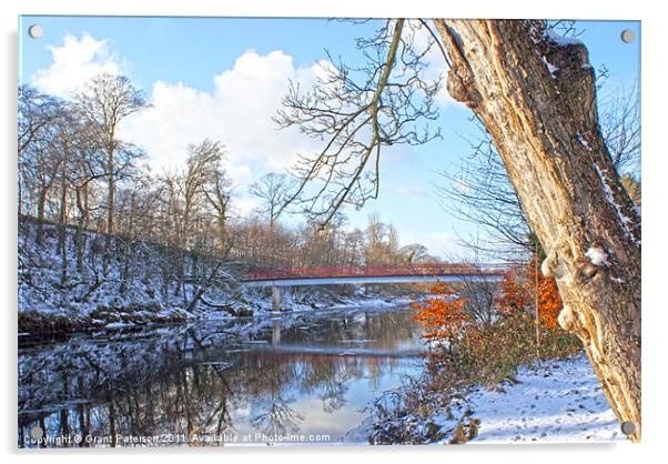 River Ayr Acrylic by Grant Paterson