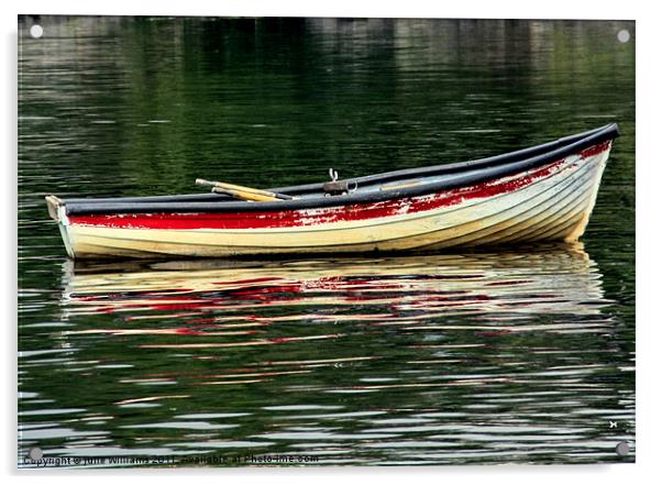 Rowing Boat Acrylic by julie williams