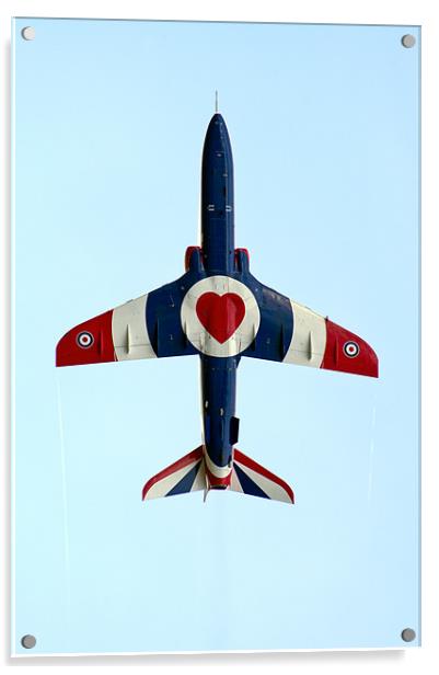 Love flying Acrylic by Gary Eason