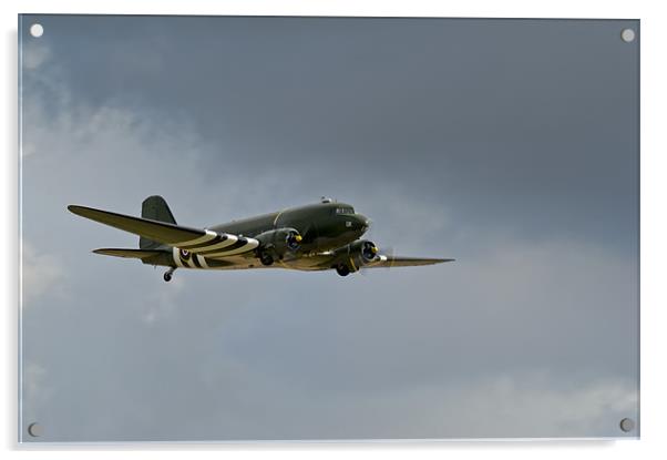 Douglas C-47 Dakota Acrylic by Gary Eason