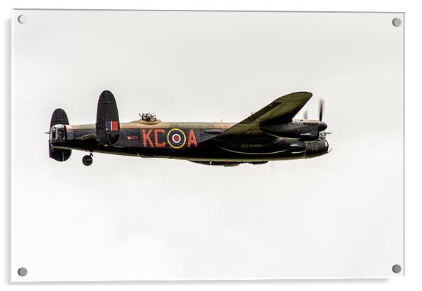 Avro Lancaster PA474 Acrylic by Gary Eason