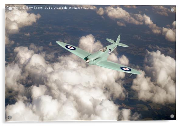 Supermarine Spitfire prototype K5054 Acrylic by Gary Eason