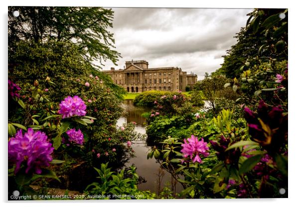 Lyme Park Acrylic by SEAN RAMSELL