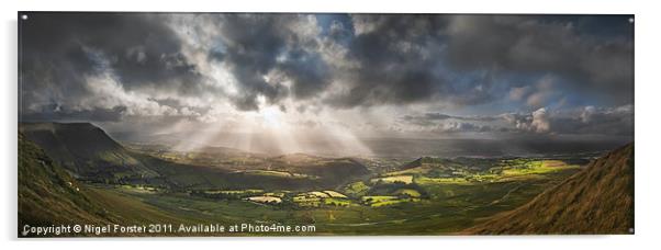 Light shower Acrylic by Creative Photography Wales