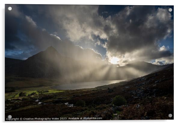 Tryfan Light Acrylic by Creative Photography Wales