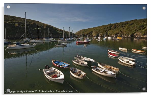 Solva Harbour Acrylic by Creative Photography Wales
