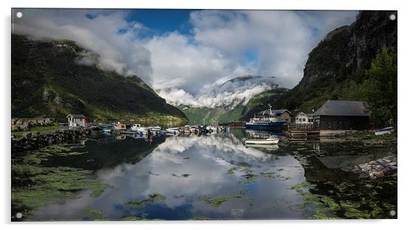 Gerainger Harbour Acrylic by Creative Photography Wales