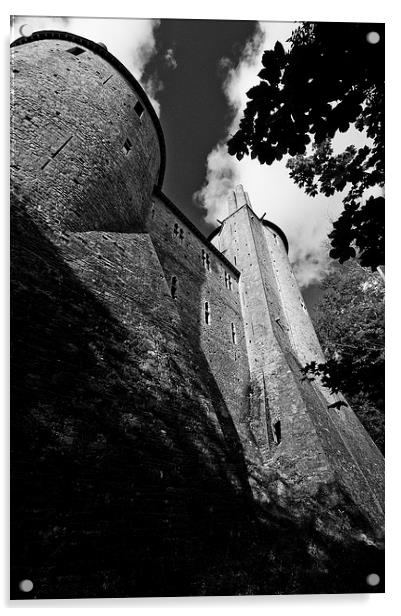Castell Coch Acrylic by Creative Photography Wales