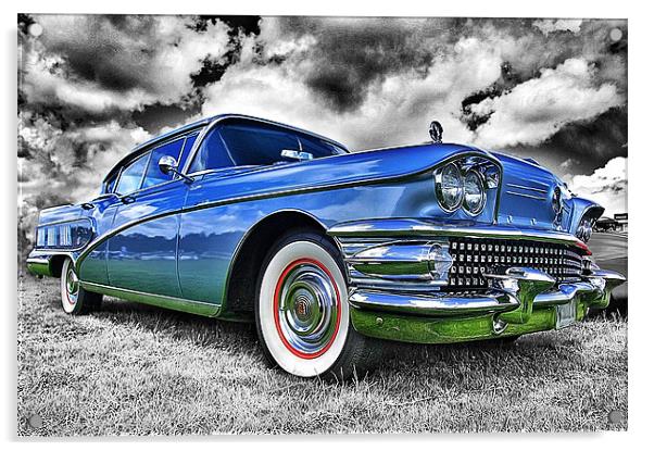 1958 Buick Acrylic by Celtic Origins