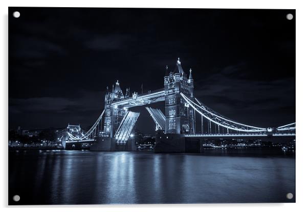 Raise The Bridge Acrylic by Paul Shears Photogr
