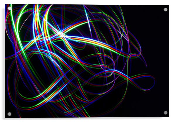 Ribbon of Light Acrylic by Paul Shears Photogr