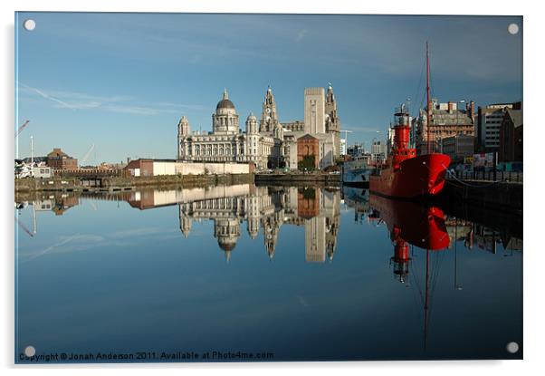 Liverpool Luminations Acrylic by Jonah Anderson Photography