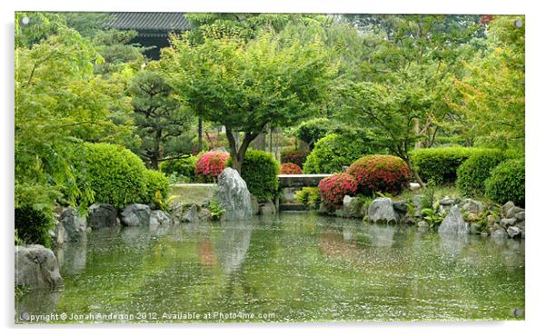 Japanese Garden Toji Acrylic by Jonah Anderson Photography
