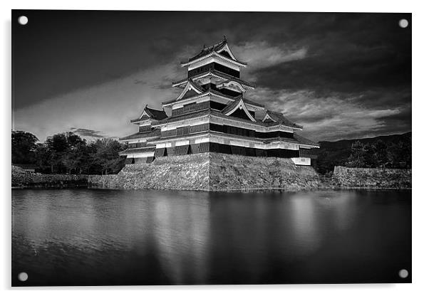Matsumoto Castle Acrylic by Jonah Anderson Photography