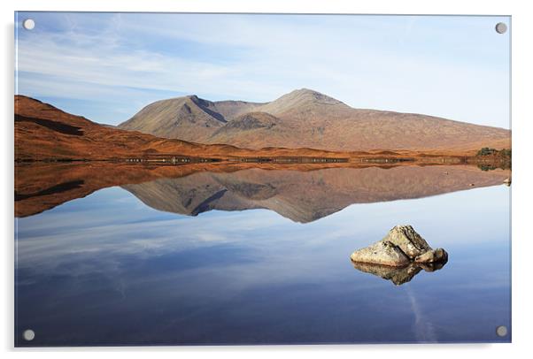 Blackmount reflection Acrylic by Grant Glendinning