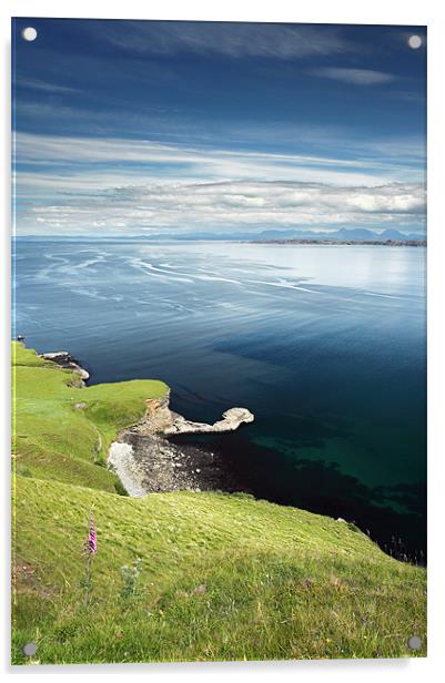 Isle of Skye seascape Acrylic by Grant Glendinning